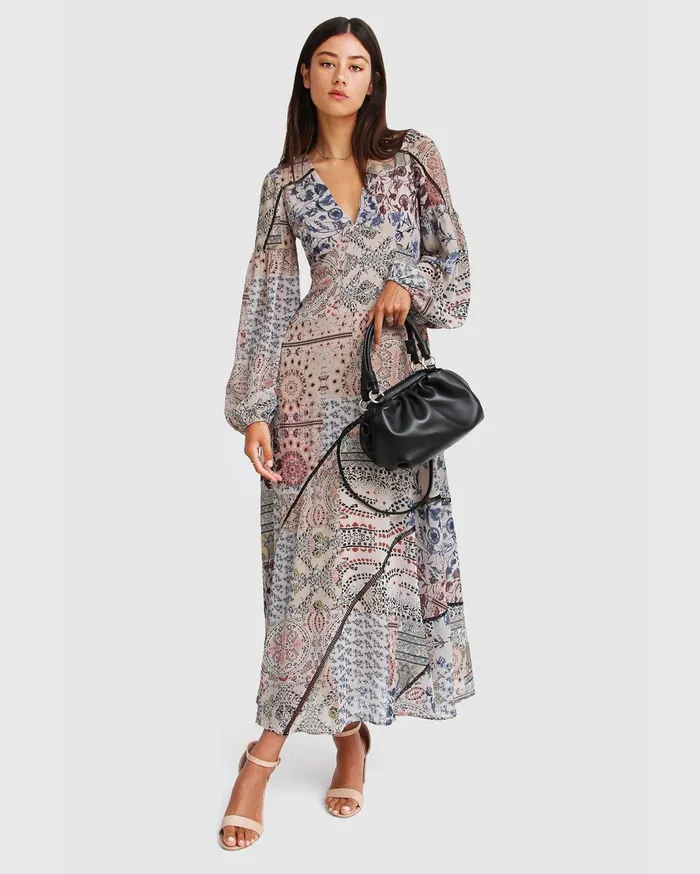 Women Dresses Belle and Bloom In Your Dreams Maxi Dress 8211 Beige