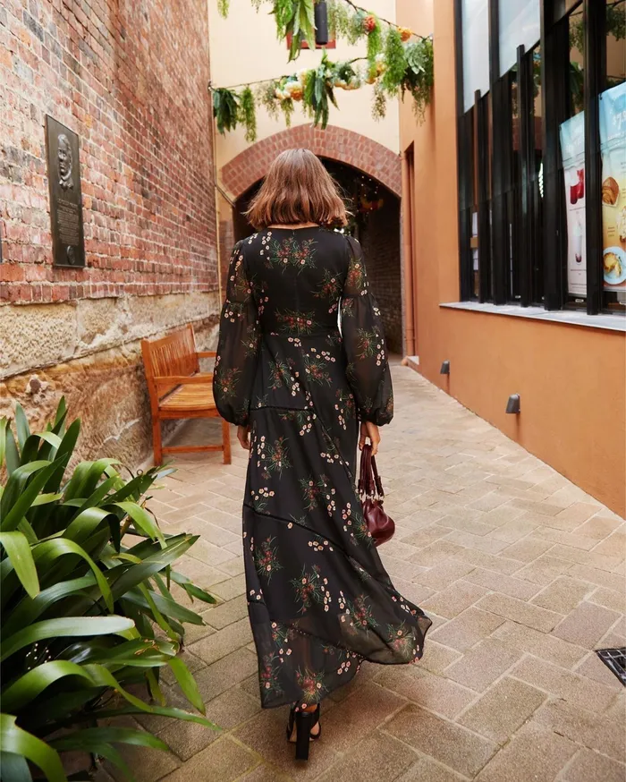 Women Dresses Belle and Bloom In Your Dreams Maxi Dress 8211 Black
