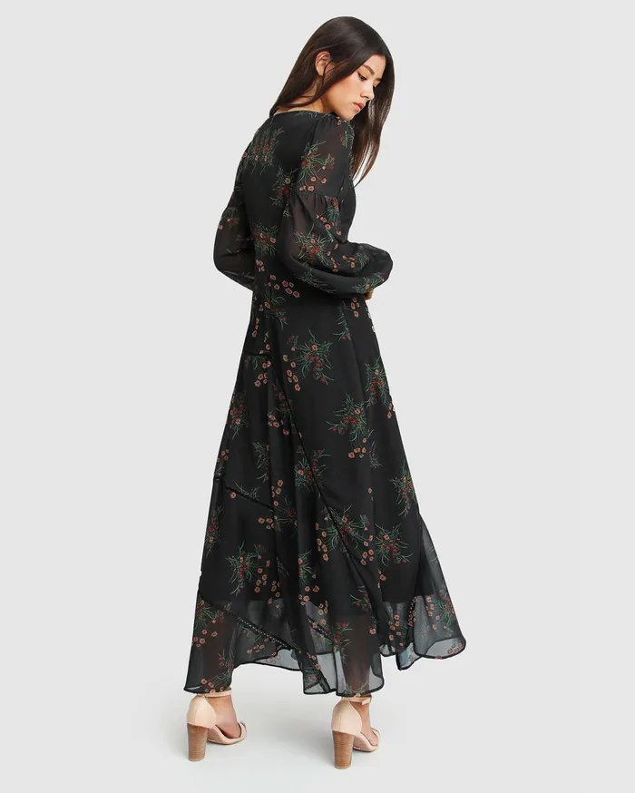 Women Dresses Belle and Bloom In Your Dreams Maxi Dress 8211 Black