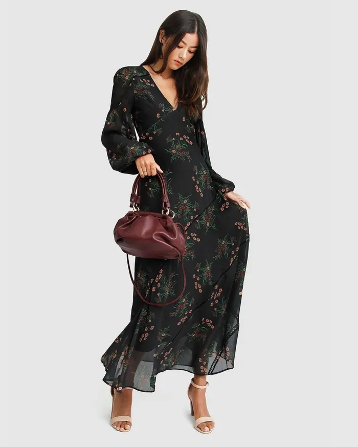 Women Dresses Belle and Bloom In Your Dreams Maxi Dress 8211 Black