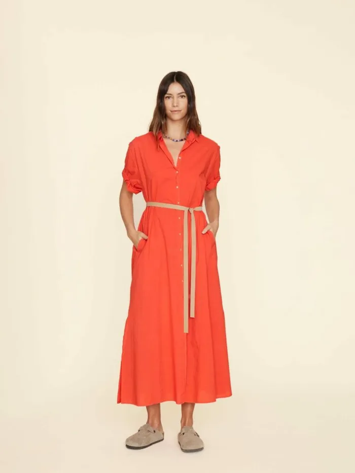 Women Dresses Xirena Orange Sunset Linnet Dress