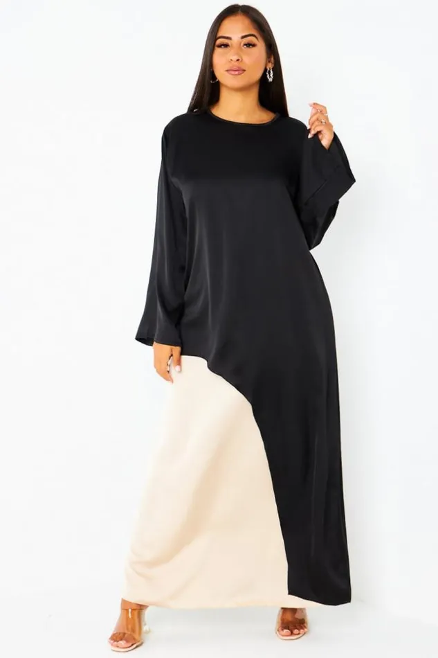 Women Ensemble 2 Pices Blouse Asymtrique Noire Jupe Beige Black Brentiny Paris Shirts and Blouses Women Ensemble 2 Pices Blouse Asymtrique Noire Jupe Beige Black Brentiny Paris Shirts and Blouses