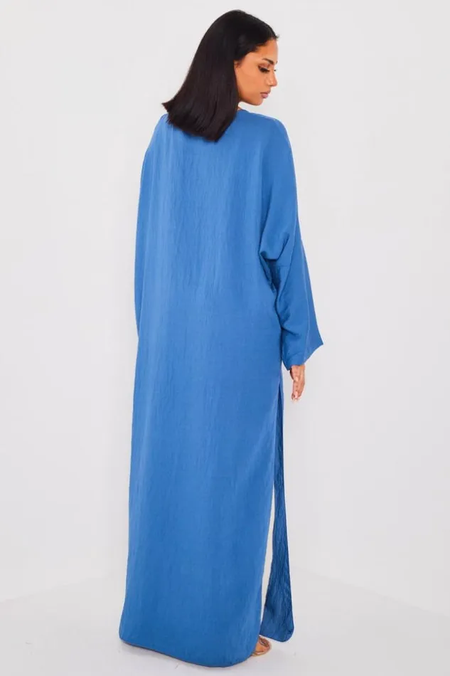 Women Ensemble 2 Pices Robe Pantalon Bleu Et Beige Blue Brentiny Paris Short Dresses Women Ensemble 2 Pices Robe Pantalon Bleu Et Beige Blue Brentiny Paris Short Dresses