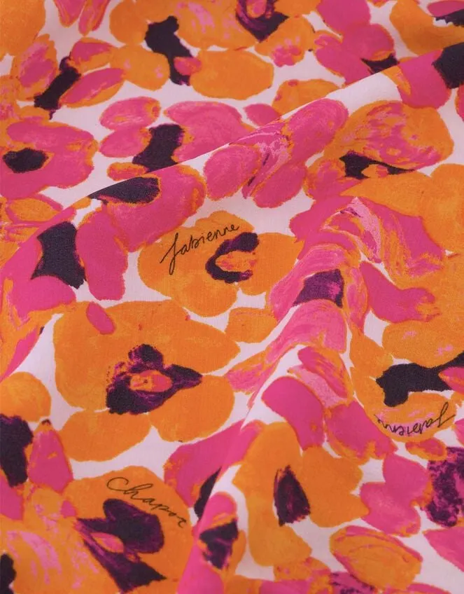 Women Fabienne Chapot Floral Print Skirt Pink Monsoon Skirts
