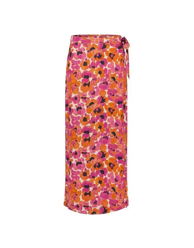 Women Fabienne Chapot Floral Print Skirt Pink Monsoon Skirts