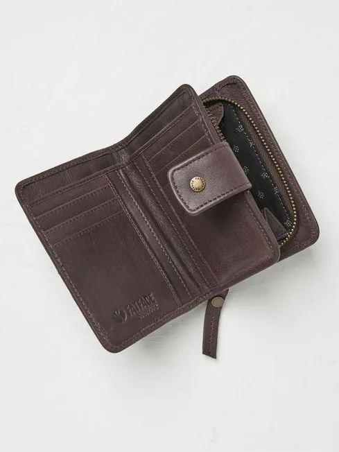 Women Fatface Bags and Wallets Etta Brown Zip Purse