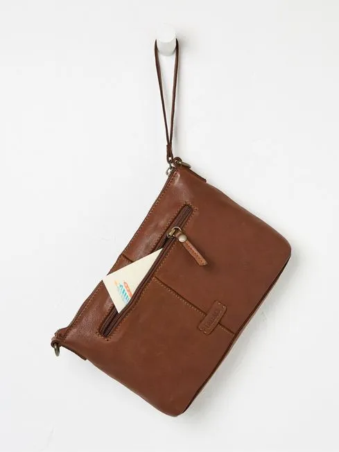 Women Fatface Bags and Wallets Eve Brown Crossbody Bag
