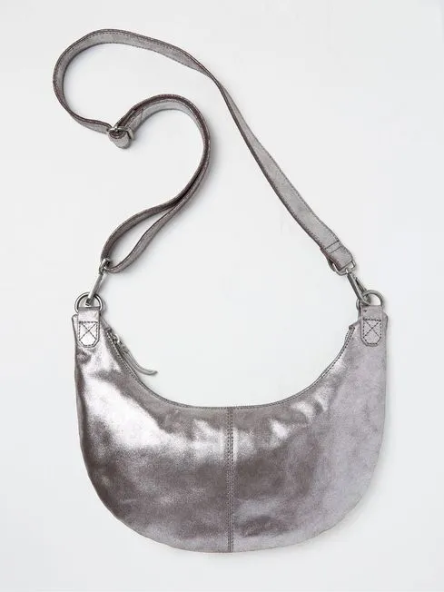 Women Fatface Bags and Wallets Harlow Silver Sling Bag