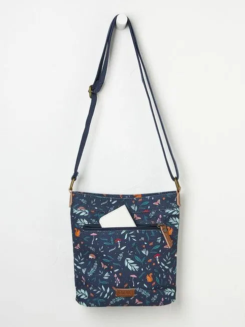 Women Fatface Bags and Wallets Janie Blue Crossbody Bag Women Fatface Bags and Wallets Janie Blue Crossbody Bag