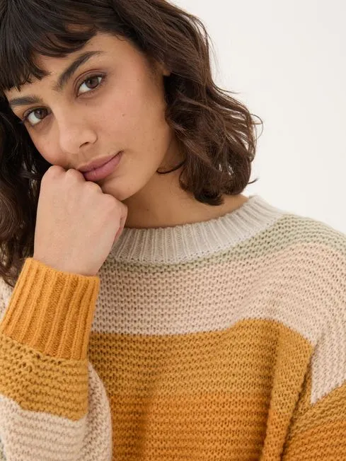 Women Fatface Knitwear Multi Equinox Stripe Jumper Women Fatface Knitwear Multi Equinox Stripe Jumper