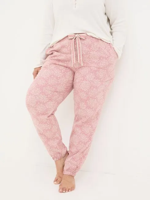 Women Fatface Pajamas and Nightwear Cora Pink Floral 100 Cotton Pyjama Bottoms Women Fatface Pajamas and Nightwear Cora Pink Floral 100 Cotton Pyjama Bottoms
