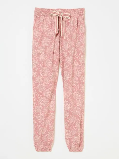 Women Fatface Pajamas and Nightwear Cora Pink Floral 100 Cotton Pyjama Bottoms Women Fatface Pajamas and Nightwear Cora Pink Floral 100 Cotton Pyjama Bottoms