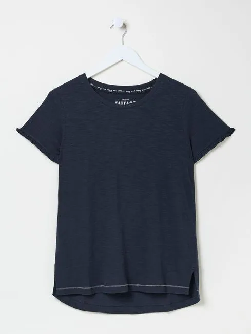 Women Fatface Pajamas and Nightwear Felicity Navy Felicity Pyjama Top Women Fatface Pajamas and Nightwear Felicity Navy Felicity Pyjama Top
