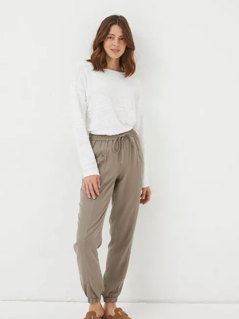 Women Fatface Pants and Leggings Lyme Brown Cargo Cuffed Joggers Women Fatface Pants and Leggings Lyme Brown Cargo Cuffed Joggers