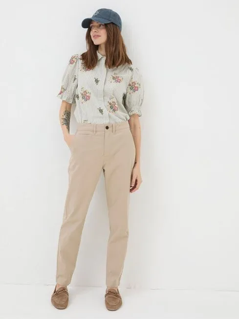 Women Fatface Pants and Leggings Rye Natural Chinos Women Fatface Pants and Leggings Rye Natural Chinos
