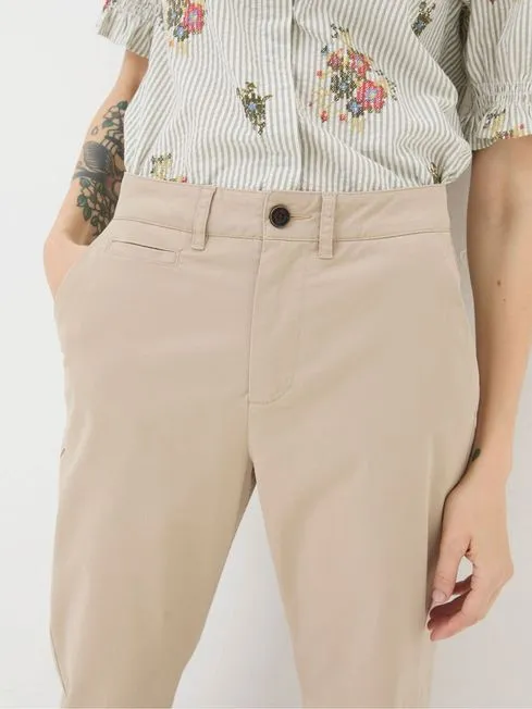 Women Fatface Pants and Leggings Rye Natural Chinos Women Fatface Pants and Leggings Rye Natural Chinos