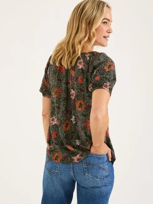 Women Fatface Shirts and Blouses Black Tayana Blouse Women Fatface Shirts and Blouses Black Tayana Blouse
