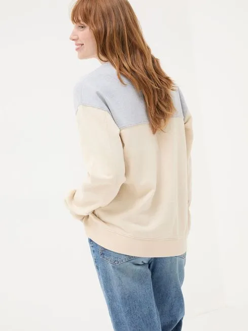 Women Fatface Sweatshirts and Hoodies Georgia Natural Colourblock Crew Neck Sweatshirt Women Fatface Sweatshirts and Hoodies Georgia Natural Colourblock Crew Neck Sweatshirt