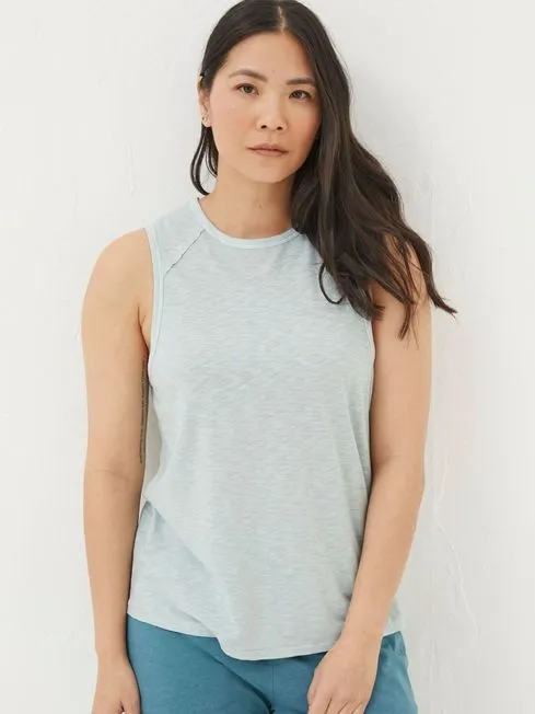 Women Fatface Tops and TShirts Ione Blue Vest