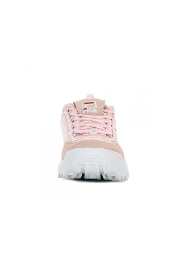 Women Fila Disruptor Mesh Low Woman Chalk Pink Brentiny Paris Sneakers