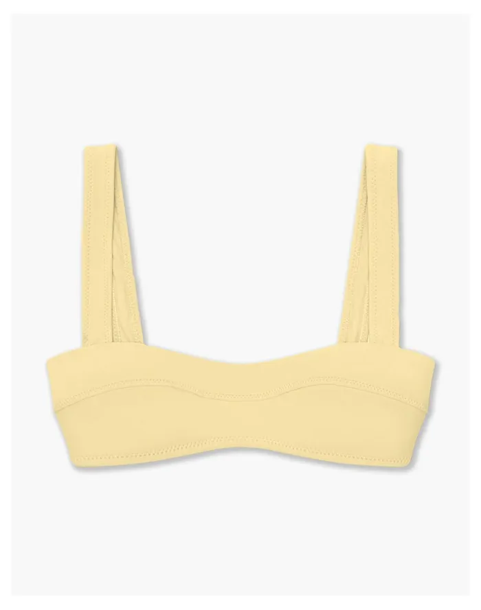 Women Galamaar LOU BANDEAU Pale Chamois Madewell Swim Women Galamaar LOU BANDEAU Pale Chamois Madewell Swim