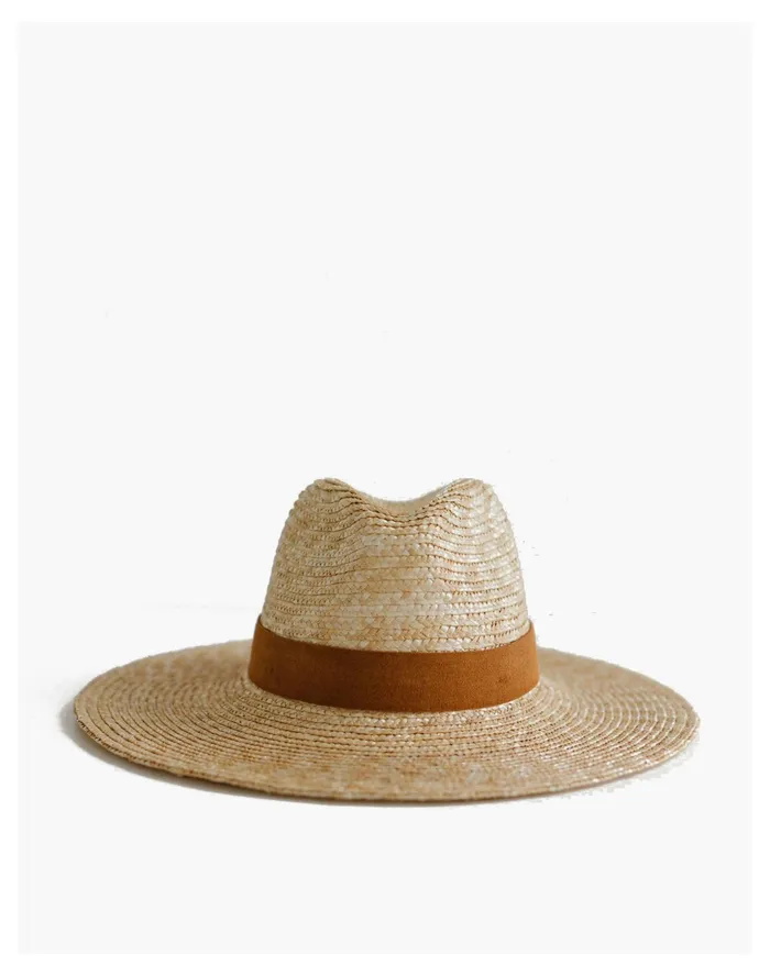 Women Gigi Pip Straw Isla Hat Neutral Madewell Hats