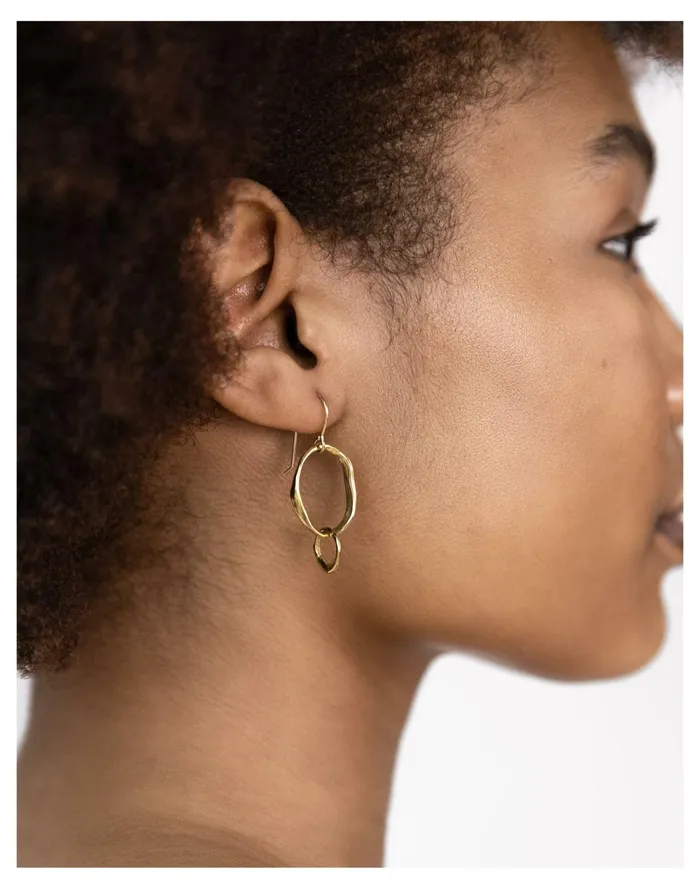 Women Goldeluxe Jewelry Marina Earrings Brass Madewell Earrings Women Goldeluxe Jewelry Marina Earrings Brass Madewell Earrings