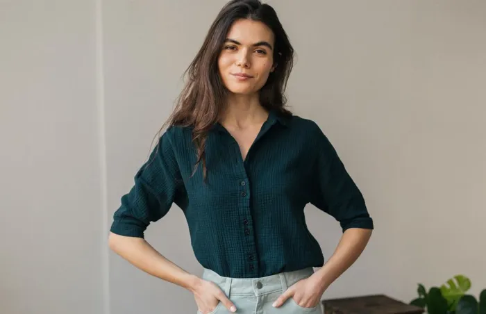 Women Guguan 8211 Deep Sea TWOTHIRDS Shirts