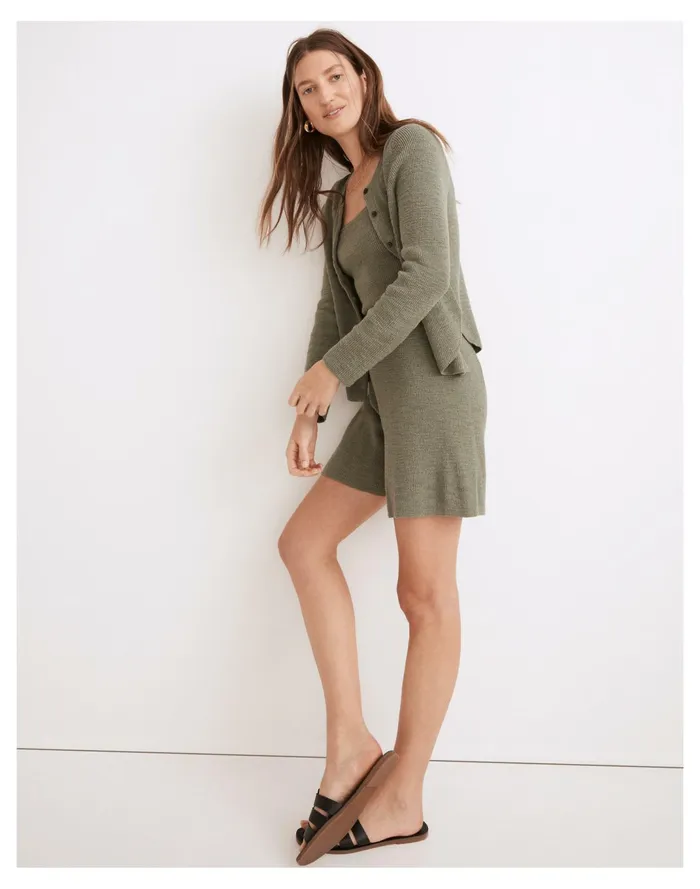 Women Halstead Cardigan Sweater Distant Grove Madewell Sweaters