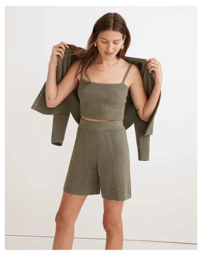 Women Halstead Square Neck Sweater Tank Distant Grove Madewell Sweaters Women Halstead Square Neck Sweater Tank Distant Grove Madewell Sweaters