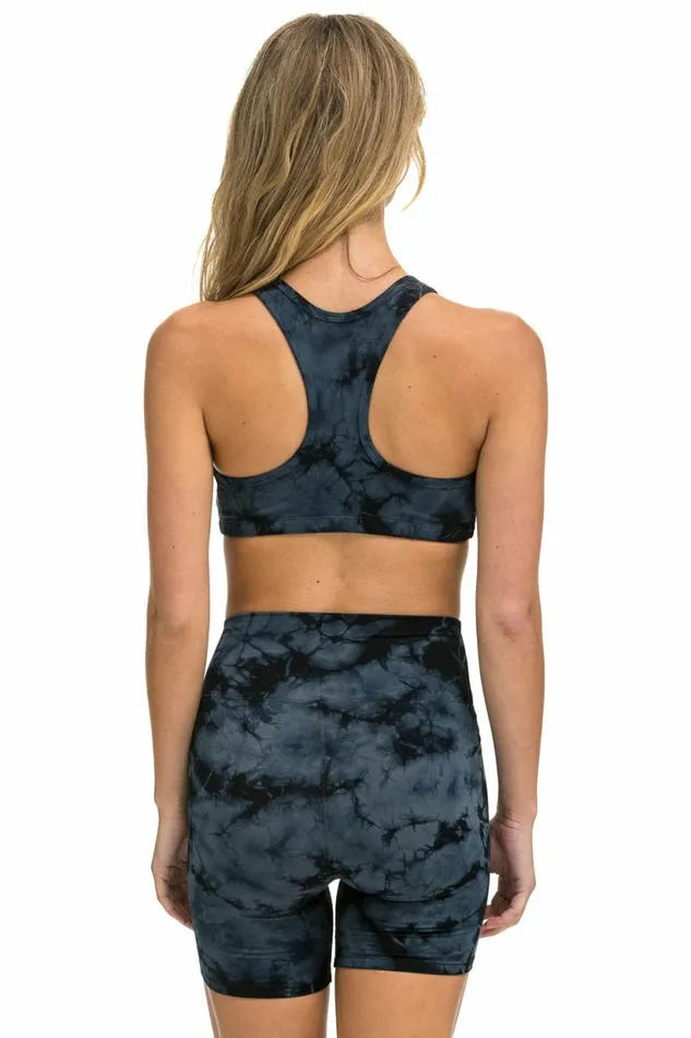 Women HAND DYED SPORTS BRA 8211 TIE DYE CRYSTAL SMOKE Aviator Nation SportsBras Women HAND DYED SPORTS BRA 8211 TIE DYE CRYSTAL SMOKE Aviator Nation SportsBras