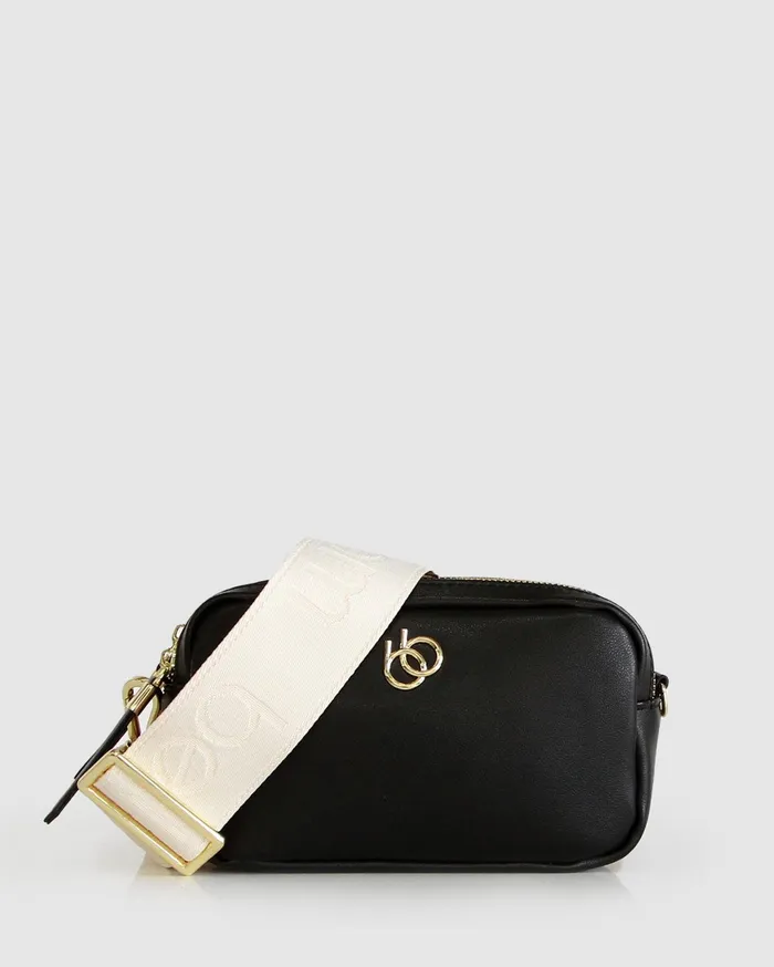 Women Handbags Belle and Bloom Made You Look Camera Bag 8211 Black