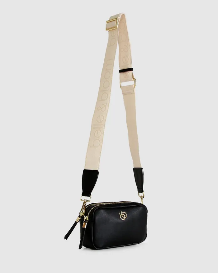 Women Handbags Belle and Bloom Made You Look Camera Bag 8211 Black
