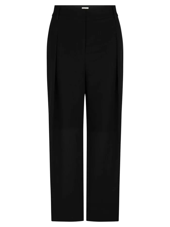 Women Harris Tapper 8211 Abel Trouser In Black Suiting The UNDONE Pants