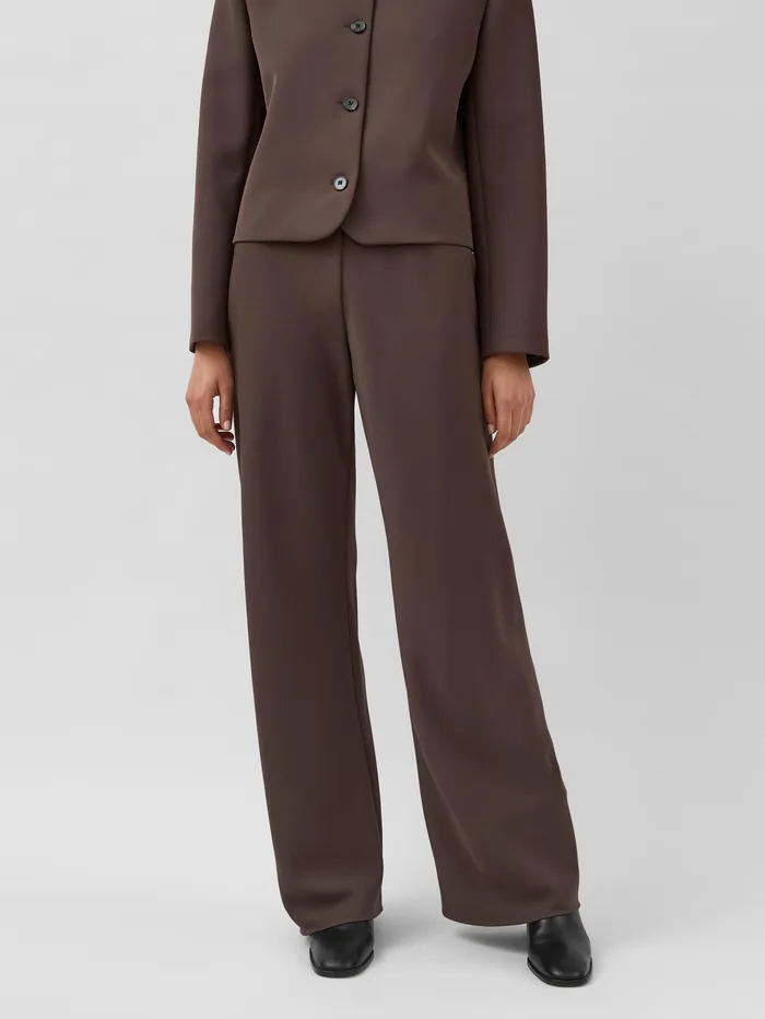 Women Harris Tapper 8211 Irving Trouser In Brown Umber The UNDONE Pants