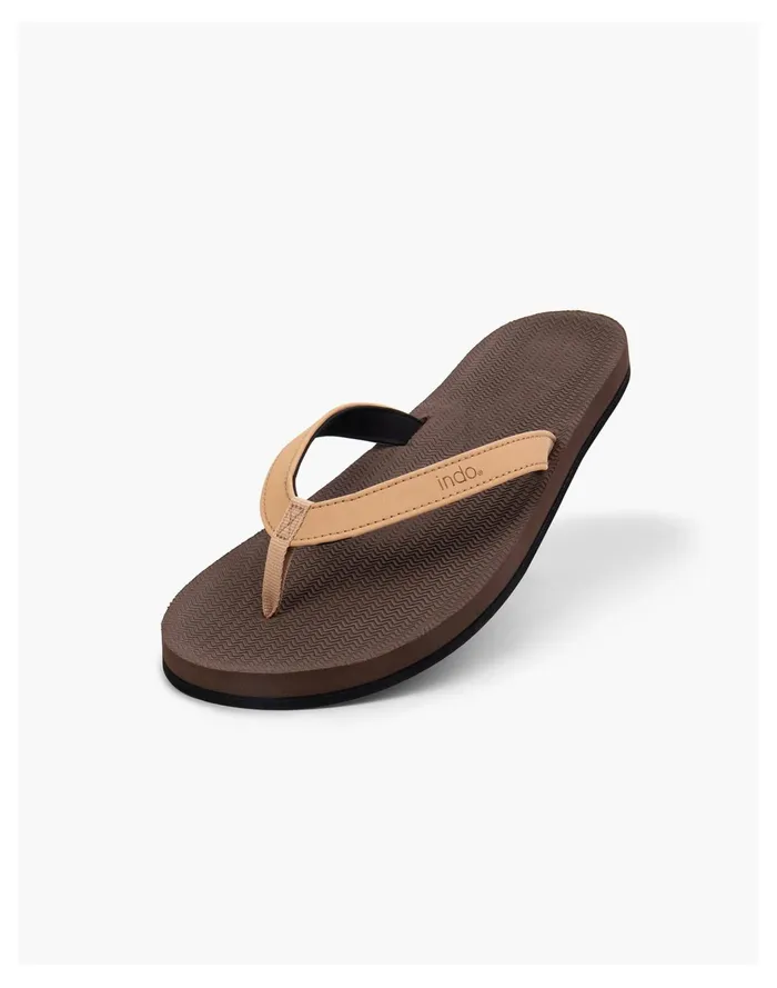 Women Indosole Flip Flop Sandals In Colorblock Brown Madewell Sandals