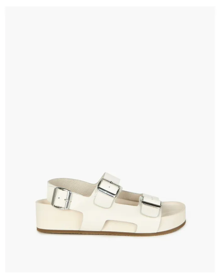 Women Intentionally Blank EXXY Sandal Cream Madewell Sandals Women Intentionally Blank EXXY Sandal Cream Madewell Sandals