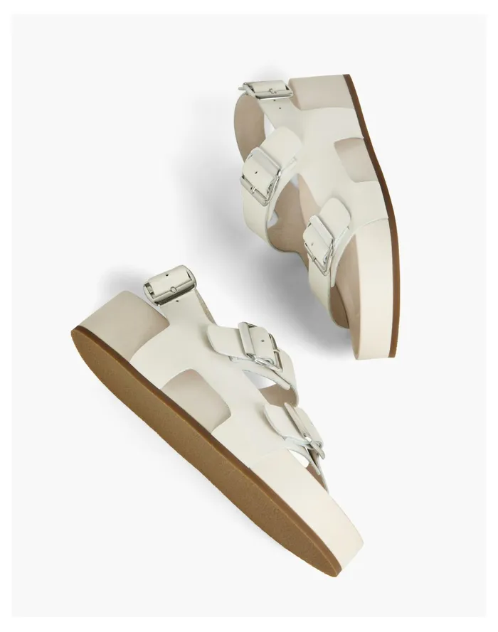 Women Intentionally Blank EXXY Sandal Cream Madewell Sandals Women Intentionally Blank EXXY Sandal Cream Madewell Sandals