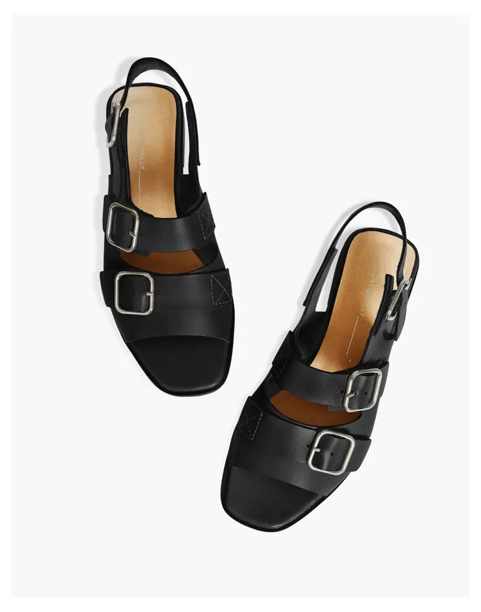 Women Intentionally Blank Jiji Sandals Black Madewell Sandals