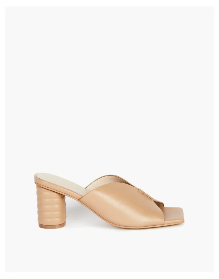 Women INTENTIONALLY BLANK Kamika Mules In Clay Nude Madewell Heels Women INTENTIONALLY BLANK Kamika Mules In Clay Nude Madewell Heels