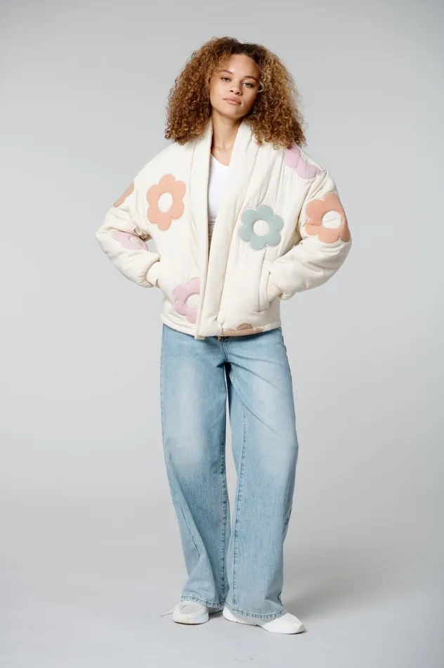 Women Jackets Blank Nyc Flower Bath Jacket Women Jackets Blank Nyc Flower Bath Jacket