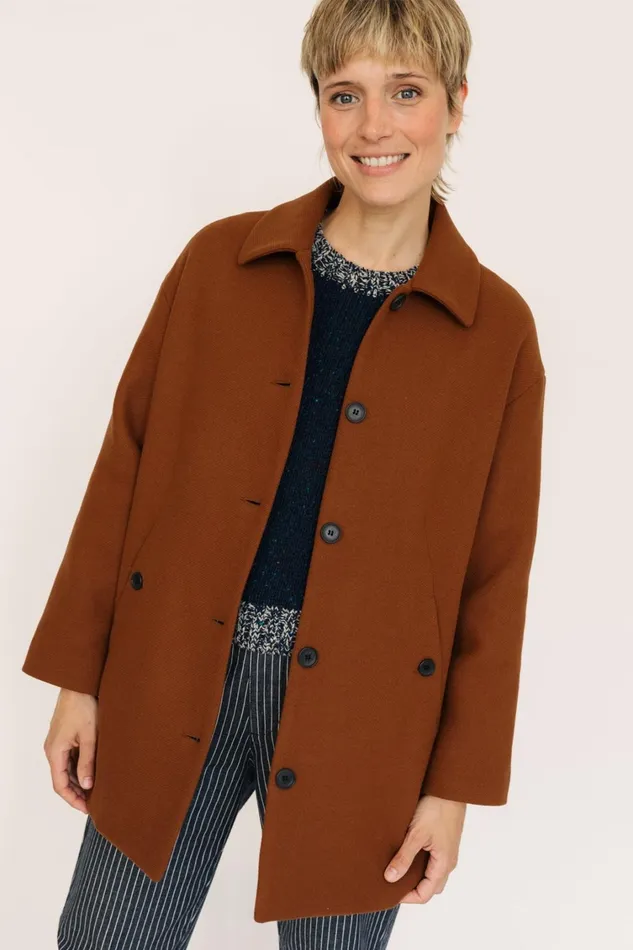 Women Jackets Women 8211 Scilly 8211 Toffee TWOTHIRDS Jackets