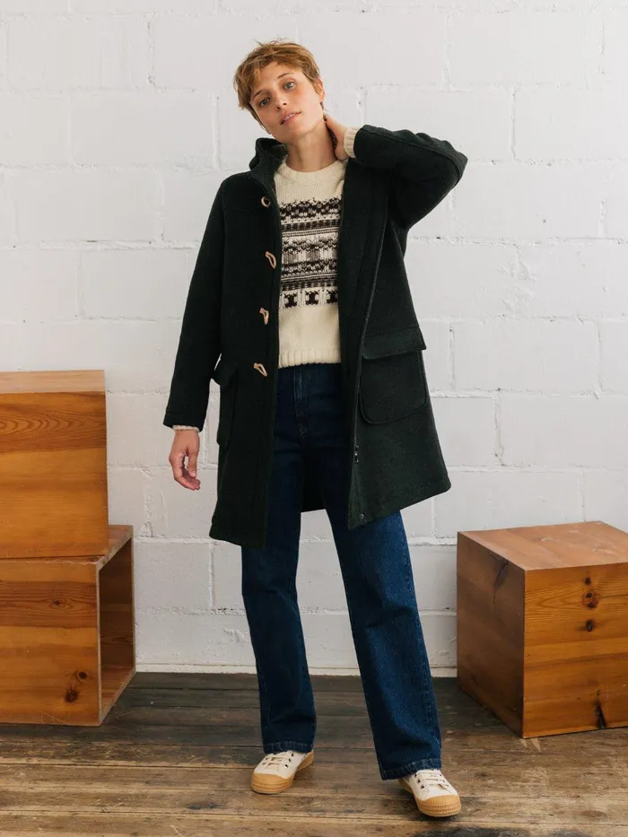 Women Jackets Women 8211 Taquile 8211 Dark Green TWOTHIRDS Jackets