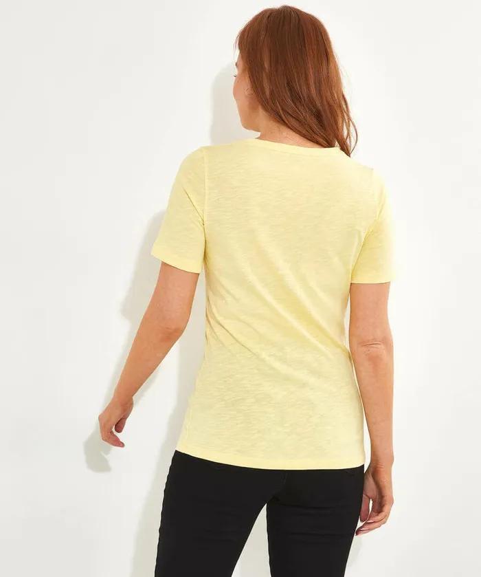 Women Joe Browns All The Love Graphic Tee Lemon Women Joe Browns All The Love Graphic Tee Lemon