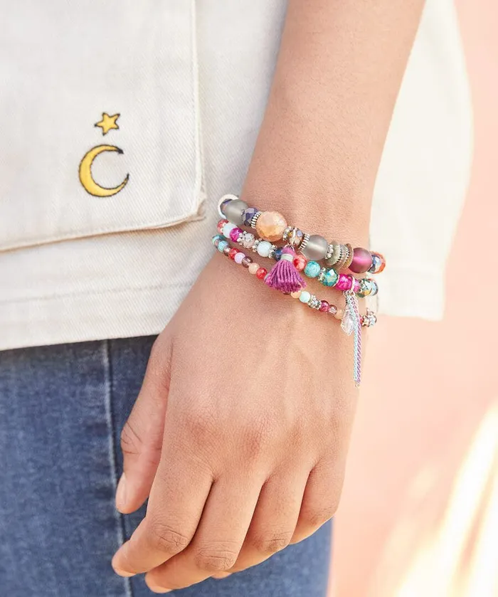 Women Joe Browns Kos 3 Pack Stretch Bracelets Multi Women Joe Browns Kos 3 Pack Stretch Bracelets Multi