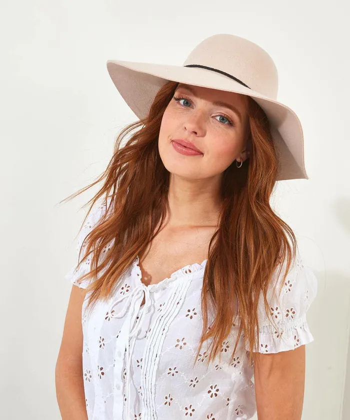 Women Joe Browns Lost Horizon Wool Fedora Natural Women Joe Browns Lost Horizon Wool Fedora Natural