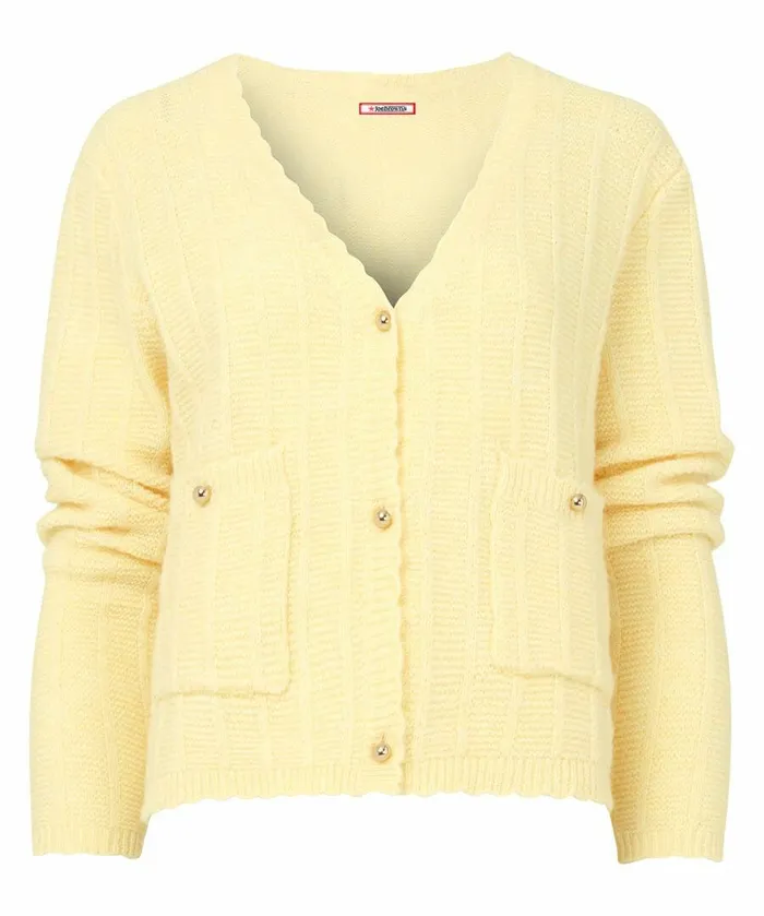 Women Joe Browns Lula VNeck Cardigan Yellow Women Joe Browns Lula VNeck Cardigan Yellow
