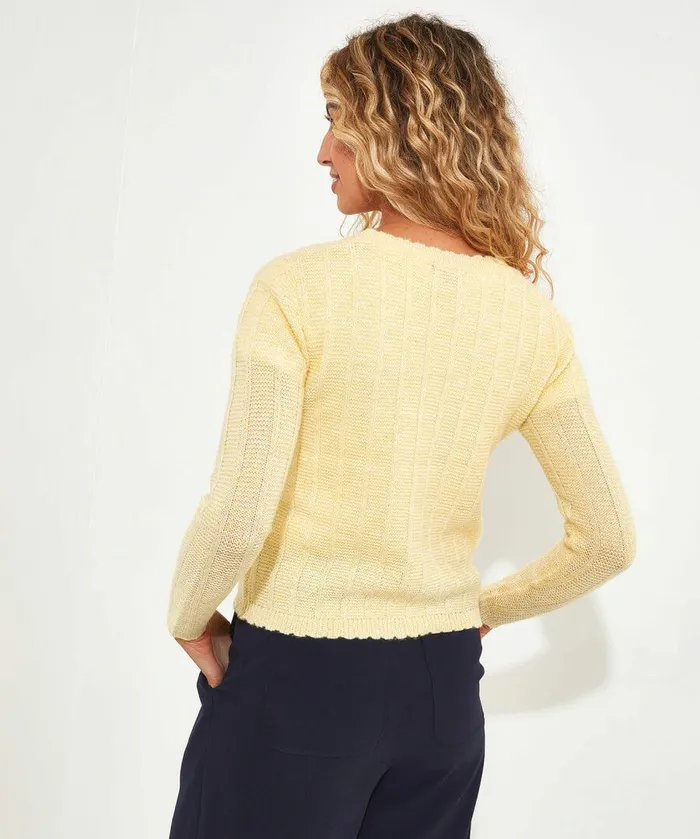 Women Joe Browns Lula VNeck Cardigan Yellow Women Joe Browns Lula VNeck Cardigan Yellow