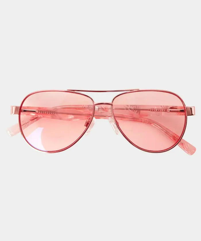 Women Joe Browns Paparazzi Glamour Sunglasses Pale Pink