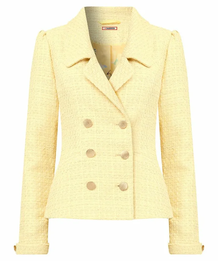 Women Joe Browns Ray Of Sunshine Retro Blazer Yellow Women Joe Browns Ray Of Sunshine Retro Blazer Yellow